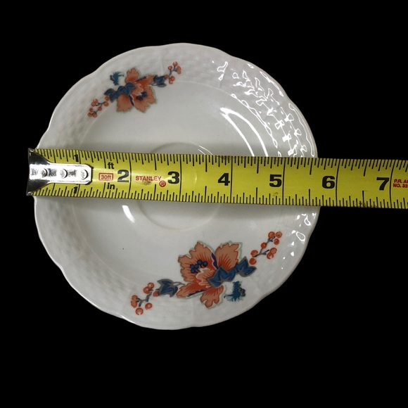 TK Thum Replacement Saucer for Ming Pattern; Cup Saucer Fine China Floral - Picture 4 of 5